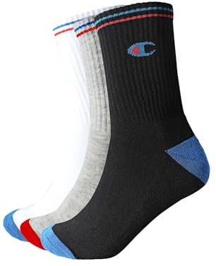 Champion Core 3pp Crew Chaussettes de doublure Mixte (lot de 3)
