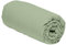 Duquennoy & Lepers 1867 Linge de lit Drap Housse 140 x 190 cm pour Matelas 2 Personnes – Grand Bonnet de 30 cm Idéal Matelas Epais en Percale de Coton 80 Fils de Qualité – Uni Vert Sauge