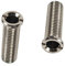 2 Pcs Sink Basket Screws 45mm Stainless Steel Sink Bolt Screws Thicken Extended Bolts or Sink Units Wash Basin Strainer Plug