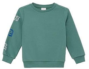 s.Oliver Junior Jungen Sweatshirt Langarm, grün(6576), 92/98