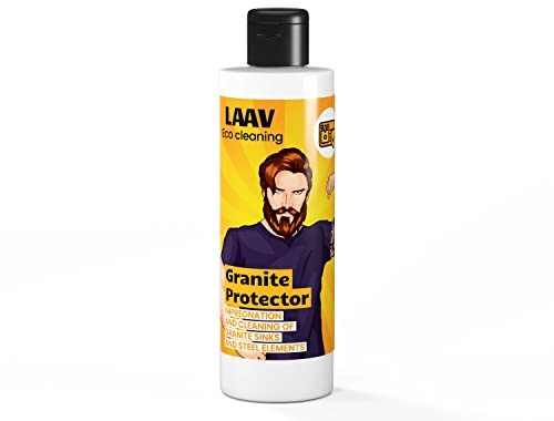LAAV Limpiador De Granito Piedra Natural Fregaderos Y Encimeras Elementos De Acero Inoxidable 250 ml Productos De Limpieza Impregnación