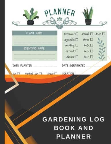 Gardening Log Book and Planner | Vegetable Gardeners Log Book | Plant Care Journal | Vegetable Growing Plants | Gardening Notebook and Journal