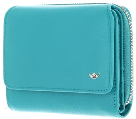 Golden Head Leder Geldbörse Madrid RFID Protect RV-Börse 3316 Türkis