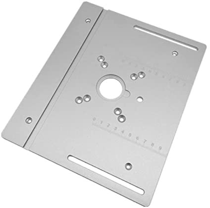 Sunydog Fresa da tavolo, in lega di alluminio, per fresatura, per legno, per incisione, strumento ausiliario, sega da tavolo, banchi per la lavorazione del legno