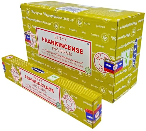 Satya Räucherstäbchen x LAVISA, Meditation, Aromatherapie, Duft (Weihrauch)