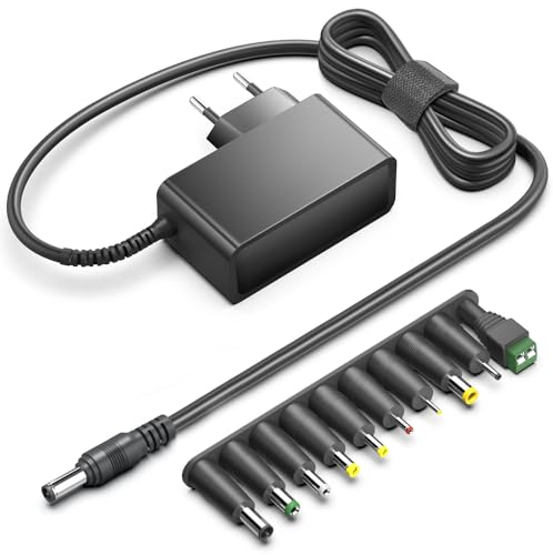 KFD Chargeur universel 26 V 1 A adaptateur pour aspirateur sans fil VersLife S6PRO S7 Plus S7Plus S7Pro S6-US, LEVOIT LVAC-200 LSV-V201-WEU LVAC-200-WEU 22,2 V Balai sans fil Vactidy V8 Vacuum Cleaner