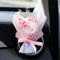 Kleiner Blumenstrauß Auto Lufterfrischer Vent Clips Mini Trockenblumenstrauß Auto Klimaanlage Auslass Parfüm Clip Dekoration Auto Ätherisches Öl Diffusor Vent Clip Auto Innenraum Zubehör