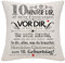 10 Jahre alt Mädchen Jungen Geburtstag Geschenk Hinter dir all deine Erinnerungen Inspirierende Geschenk 10. Geburtstag Geschenk Kissenbezug für Tochter Sohn Schwester Enkelin Enkel Freunde(10)