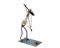 Brillibrum Design Metallfigur Zündkerzen Figur Handmade Stahlfigur Metallfigur Deko Figur Metallmännchen Eisenfigur (Golfer 3)