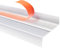 Nez de marche autocollant 40 x 25 cm, protection de nez de marche antidérapante en plastique PVC, transparent, 200 cm