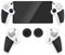 Silicone Grip Cover Case for PlayStation Portal, Anti-Slip Controller Protective Sleeve Ergonomic Handle Case with 2 Thumb Grip Caps for PS Portal Gaming Accessories (White)