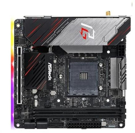 WLTDYZZLDN Fit For ASROCK X570 Phantom Gaming-ITX/TB3 X570i Mini ITX X570 con zócalo AM4 DDR4. Placa Bases