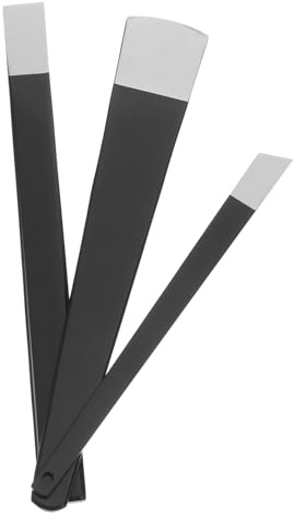 FIXOSHEE 3 Stück Professionelles Pediküre Robustem Metall Langlebig und Stabil zur Entfernung von Trockener Nagelhaut Hornhaut und Eingewachsenen Nägeln für Hand Fußpflege