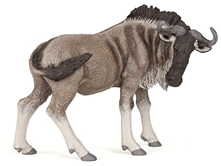 Papo -Handbemalt - Figuren -Wildtiere Der Welt-Gnu-50101-Sammelbar-Für Kinder - Geeignet für Jungen und Mädchen - Ab 3 Jahren