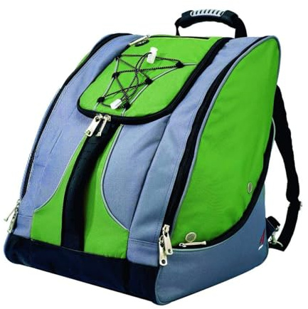 Athalon Everything Boot Bag (Green/Gray)