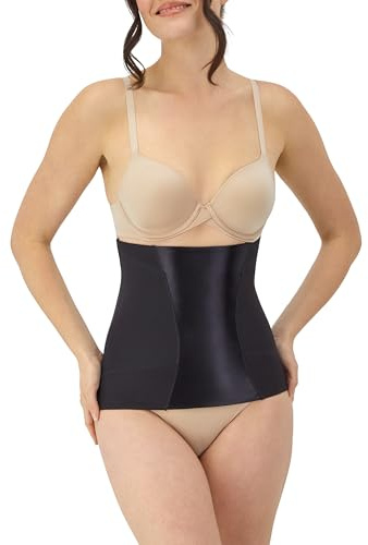 Maidenform womens Trainer Easy Up Cincher With Anti-static Fl2368 waist shapewear, Black, Large US