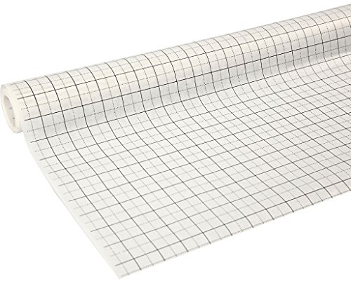 Creativ Kariertes Schnittmusterpapier zum Schneidern, für Damen, 20706, Breite: 80 cm, 15 m