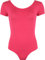 WearAll Ladies Stretch Bodysuit Top Womens Leotard - Cerise - 8/10