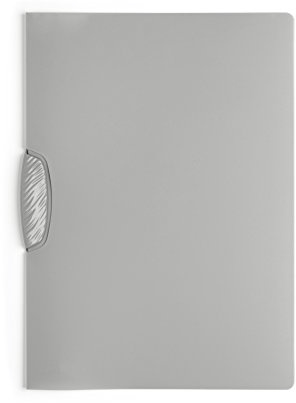 DURABLE Hunke & Jochheim Klemm-Mappe SWINGCLIP® COLOR, PP, 30 Blatt, grau