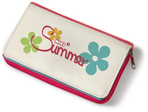 NICI 36623 - Geldbeutel Sommer 2014, Plüsch/Nylon, 16 x 9.5 cm
