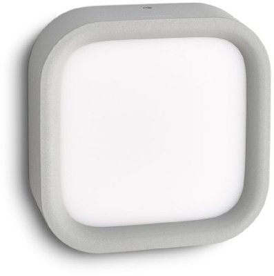 Philips LED Wandaußenleuchte Puddle, grau, 172698716