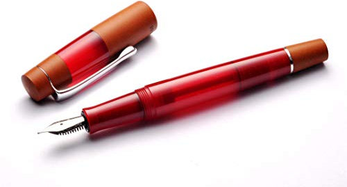 Opus 88 Koloro Red Fountain Pen (EF (ExtraFine))