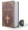 Boîte de rangement pour livre de détournement, coffre-fort secret pour dictionnaire avec serrure/clé à combinaison de sécurité, coffre-fort caché pour livre de détournement (Bible-Clé)