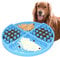 Bangp Slow Feeder Pet Mat, licky Pad for Dogs, Puppy Feeder, Fun Interactive Dog Mats, Relief Calming Mat Anxiety, Training Licking Mat Perfect for Pet, Lick Pad(Blue)