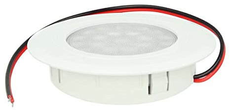 Mini Spot Encastré Led Gradateur Tactile Dimmable On Off DC 12V 2,5W Trou Rond 60mm