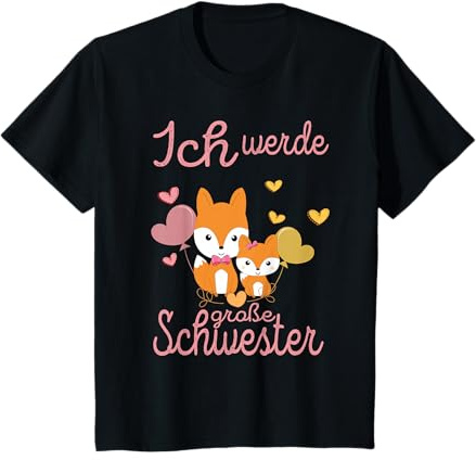 Ich werde Große Schwester Schwangerschaft verkünden T-Shirt