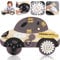 Montessori Busy Board Sensorisches Skills Board,Activity Board für kinder,Motorikspielzeug Sensory Activity Board Holzspielzeug für Kleinkinder,Hölzernes Montessori Spielzeug Autoform für ab 3 Jahre