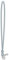 Victorinox Schlüsselanhänger, Nackenband, Umhängekordel, Taschenmesser Accessoires, Blau/Grau, 440 mm