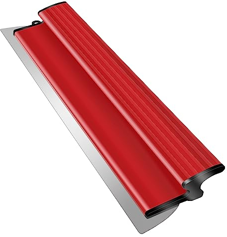 suokoun Spatole per Stucco, 40 cm, con lama in acciaio inossidabile da 0,35 mm, coltello semi flessibile per cartongesso per cemento e pareti in calcestruzzo