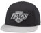 AMERICAN NEEDLE NHL National Hockey Team Baseball Hat Adjustable Snapback Trucker Cap 400 Series Collection, La Kings (Schwarz), Einheitsgr��e
