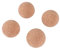Jikoiuty 4 pezzi Wine Cork Ball Stopper Wine Cork Stopper Ball per decanter sughero