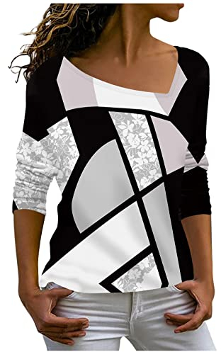 The Four Tops Jacke Schwarz Longshirt 14Tunika Mit Stehkragen Damen Bluse Seide Rollkragen Shirt Hemd Damen Lang Plüsch Pullover Damen Oberteil Mit Gürtel Glitzer Oberteil Gold Ski T