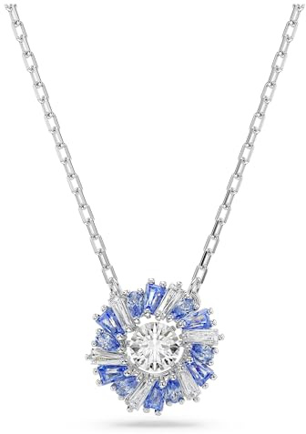 Swarovski Damen-Kette Metall Kristall