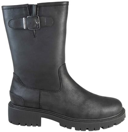 CHATTAWAK 18kandynoir39, Botas Cortas al Tobillo Mujer, Negro, 39 EU