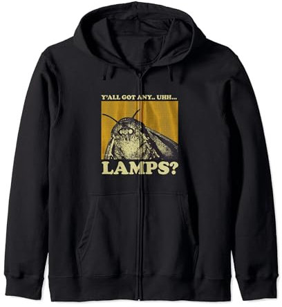 Motten Spruch Meme Moth Lamp Kapuzenjacke