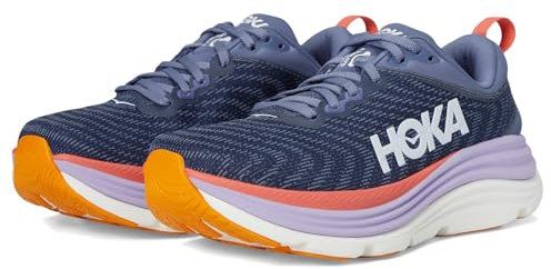 HOKA One One 1134235-ARP Gaviota 5 Anchor/Grapefruit Women's Scarpe Taglia US 8