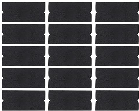 DIMITU 15 x Filz-Stofftuch für Kartenrakel, Ersatzschutz, Kohlefaser, Autofolie, keine Kratzer, Schaber, Fenstertönungswerkzeug