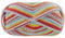 LANA GROSSA Meilenweit 100 Aktion | Sockenklassiker, bedruckt und waschmaschinenfest | Handstrickgarn aus 75% Schurwolle & 25% Polyamid | 100g Wolle zum Stricken & Häkeln | 420m Garn FB3010