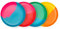 BlissHome Pure Prue Leith Lot de 4 assiettes à dessert en mélamine – Couleurs vives et uniques, parfaites pour une utilisation en intérieur et en extérieur – Durable, design contemporain avec 4