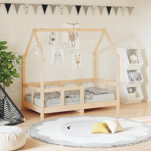 Gecheer Kinderbett 70x140 cm Massivholz Kiefer4
