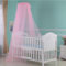 haozaikeji Moskitonetz für Babybetten Insektenschutz Bettvorhang Atmungsaktiv Mückennetz Kinderbett Reißfest Fliegennetz Doppelbett Insektennetz für Himmelstange Betthimmel Kinderzimmer, 2x6 M