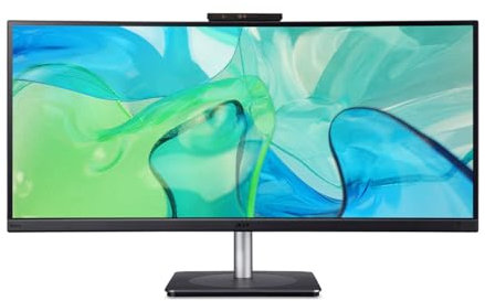 acer Vero CB343CURDbemiiphcuzx 34' Monitor mit 5MP Webcam, Windows Hello & Typ-C Dock