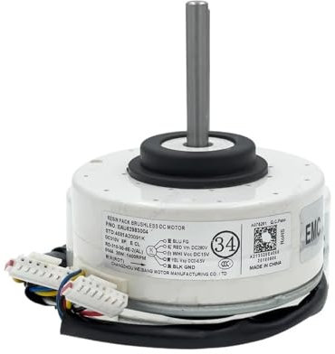 Motor De Ventilador De CC For Aire Acondicionado, Compatible Con LG, RD-310-30-8E-2(AL) SIC-37CVJ-F130-3 EAU62983004 4681A20091K Piezas De Acondicionamiento, Reemplace El Ventilador Del Aire Acondicio