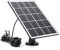 Blmirror 20W Solar Panel Charger forRing Video Doorbell 360° Adjustable Mount forDoorbell 4/3/3 Plus/2 A