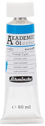 Schmincke AKADEMIE Öl color Primär Cyan, 41 402 011, 60 ml