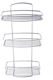 Metaltex 460003 Regal Onda mit 3 Etagen, 26 x 11 x 53 cm